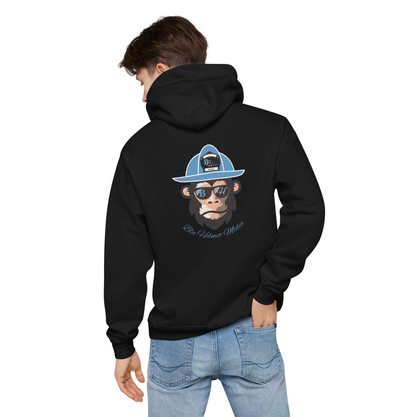 Unisex fleece hoodie